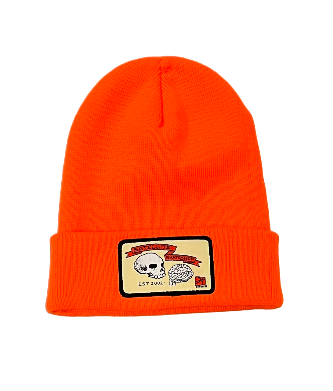 Sk8 Shop Wool Beanie (Orange)