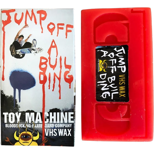 VHS WAX - JUMP OFF A BUILDING (RED)