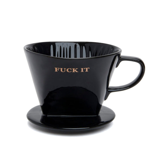 Fuck It Espresso Pour Cup (Black)