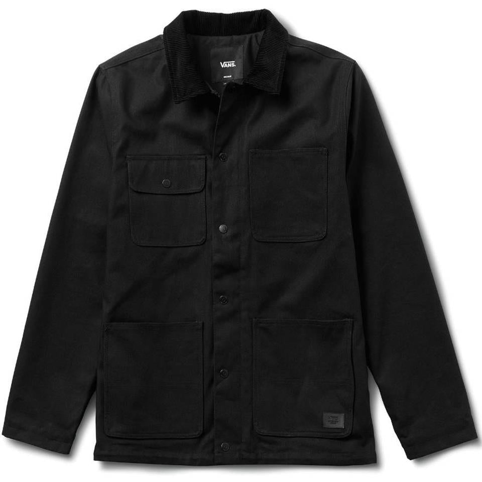 Drill Chore Jacket (Black)