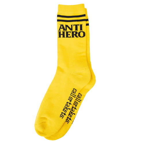 If Found Flushable Socks (Yellow/Black)
