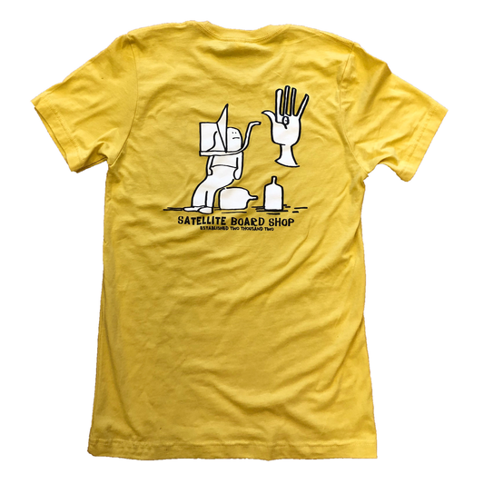 Gonz Sketchy Shop Tee (Maize Yellow)