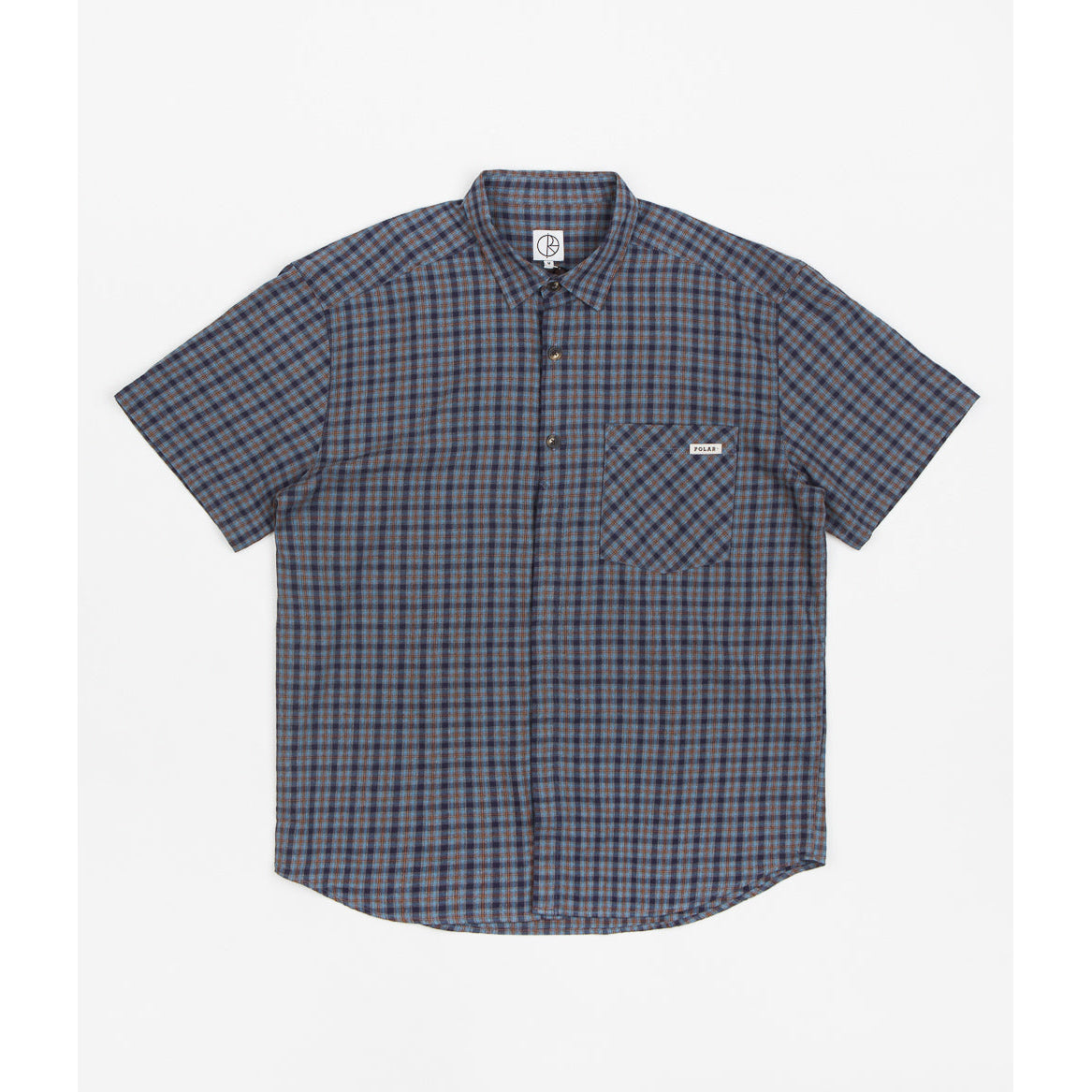 Mitchell Flannel Shirt (Blue Brown)