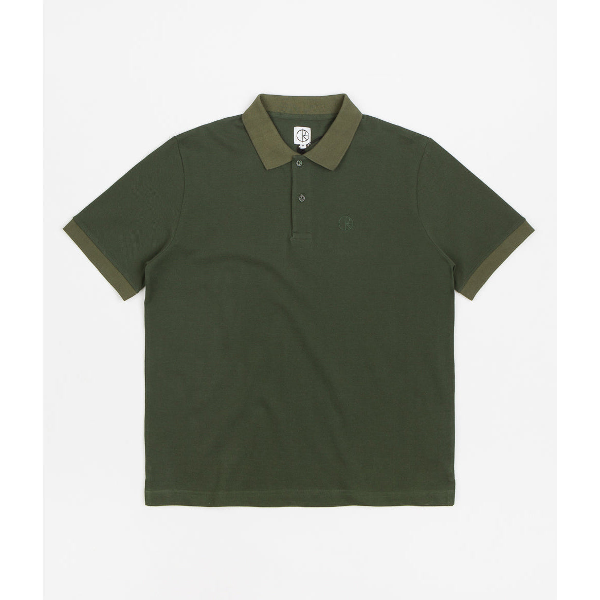 Duo Polo Shirt (Dark Olive)