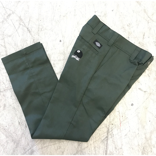 67 Straight Fit Twill Work Pant (8-Ball/Green)
